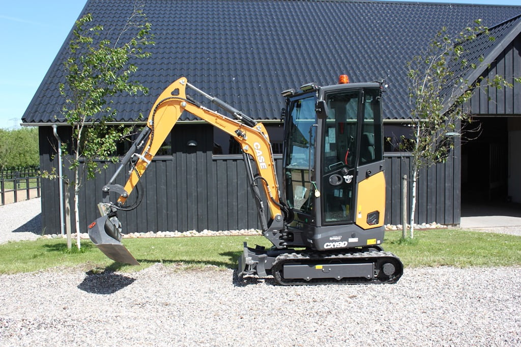 Mini graver Case CV 19D med tilt 1990 kg