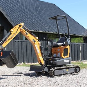 Mini graver Case CX 12D med tilt Vægt 1305 kg